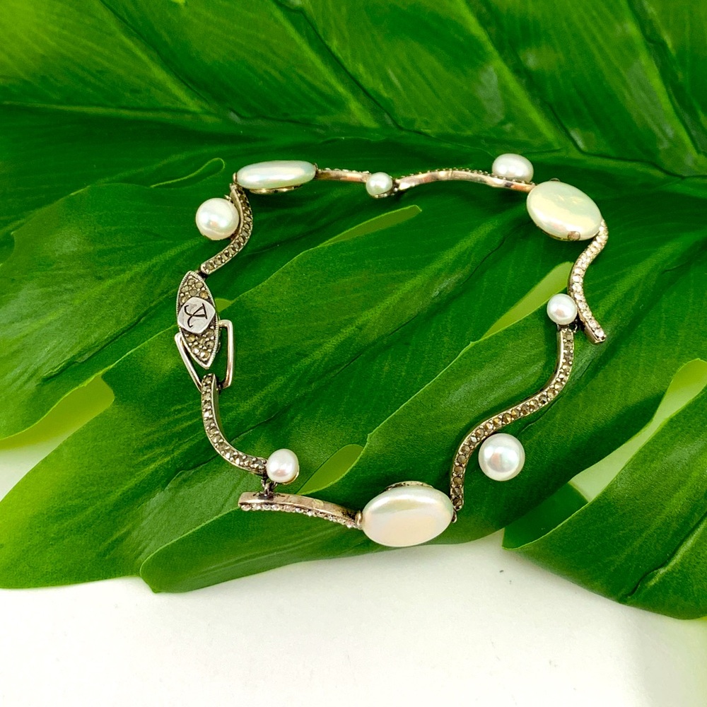 Judith Jack Vintage Art Nouveau Bracelet